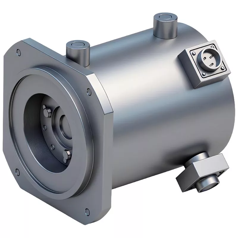 Motore a magneti permanenti raffreddato ad acqua a sbalzo in acciaio inossidabile